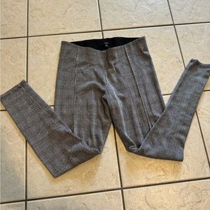 DYNAMITE grey plaid tapered pants